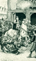 De moord op regent Moray in Linlithgow