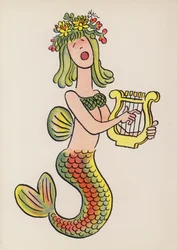 Figuren uit Kinderboeken: Zeemeermin