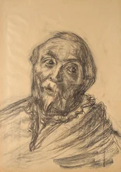 Portret van een oude man