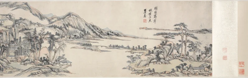 Groene Pieken onder Heldere Hemel: Na Huang Gongwang, 1703-1708