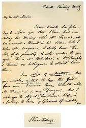 Brief van Warren Hastings, Gouverneur-Generaal van Bengalen aan zijn vrouw, 17 augustus 1780