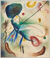 Aquarel met streek