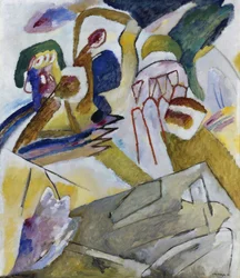 Improvisatie 18, met grafsteen, 1911