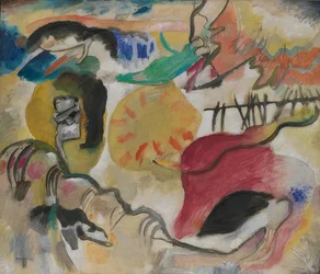 Improvisatie 27 (Tuin van de liefde II). 1912