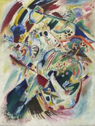 Kandinsky - Paneel voor Edwin R. Campbell nr. 4, 1914