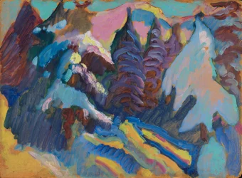 Kochel - Besneeuwde bomen
