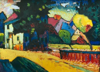 Murnau – Landschap met groen huis