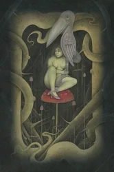 EEN VOGEL IN DE HAND, 2007 (gemengde techniek)