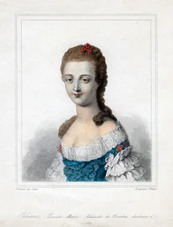 Louise Marie Adelaide de Bourbon-Penthievre, hertogin van Orleans, eind 18e eeuw, 1821