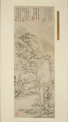 Oude Bomen en Grijze Mist, 1530