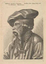 Baardige man met kettingketting, 1647