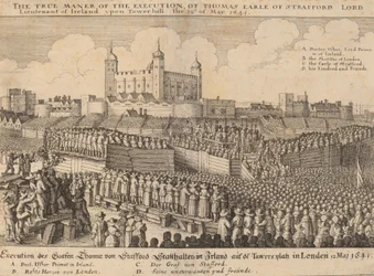 Executie van Thomas Wentworth, 1641