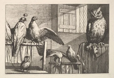 Haviken en uilen, 1625-77