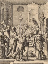 Jezus voor Annas