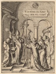 Jezus voor Kajafas