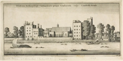 Lambeth Palace vanaf de rivier