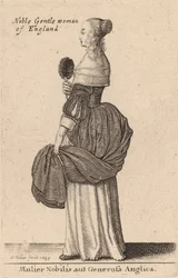 Mulier Nobilis aut Generosa Anglica, 1643