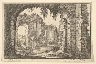 Romeinse ruïnes, 1673