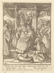 De keizer, uit De dans van de dood, 1651