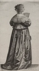 De verschillende gewoonten van Engelse vrouwen, van de adel tot de plattelandsvrouwen, 1639