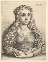 Vrouw met een krans van eikenbladeren, 1646