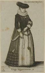 Jonge Züricher Vrouw