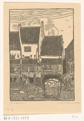 Huizen aan de haven van Enkhuizen Oude huizen, Enkhuizen