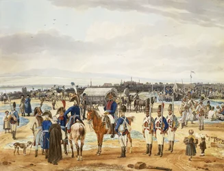 (Kamp van) De Infanterie Bravo Palatine, 1803