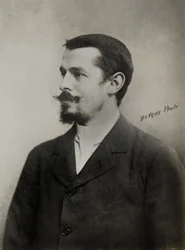Portret van de Franse schilder Marcel Andre Baschet ( 1862