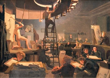 De Levensklas aan de Koninklijke Academie voor Schone Kunsten