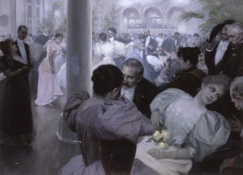 Reünie in het Kurhaus (Bal in het kuurhuis)