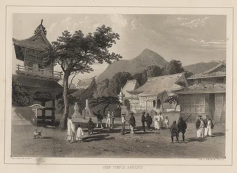 Hoofdtempel, Hakodadi, 1855