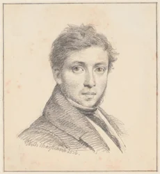 Portret van C. Købke