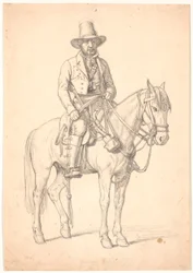 "Prins Rospiliosi" te paard, "Guardian in Nemi"