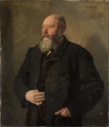 Portret van de brouwer Eisenhart, genaamd „De Maker”