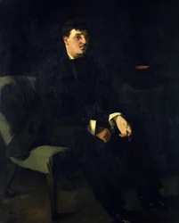 De schilder Carl Schuch