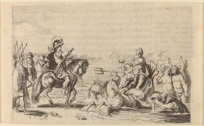 Alexander de Grote en Neptunus, 1634