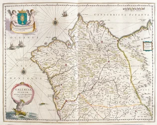 Galicia Spanje, in 