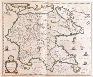 Griekenland, Peloponnesus, in 