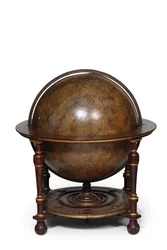 Groot paar bibliotheekglobes, de aardse 1645/48, de hemelse na ca. 1630