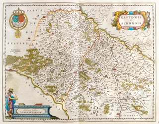 Orleans - estampes - corbeil - Sens - auxerre - regio Loire, in 