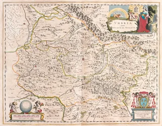 Umbrië, Italië, in 