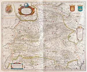 Zaragoza, Valencia, Alicante, Cartagena, Madrid, Cordoba, Sevilla, Salamanca, Palencia, Segovia, Toledo, Cuenca, Granada, in 