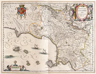 regio Campania, Italië, in 