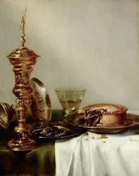 Gedekte tafel, 1634
