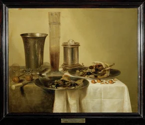 Nature morte au goblets d