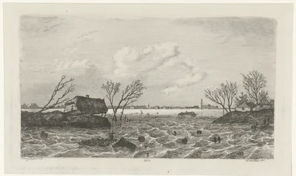 Dijkdoorbraak bij Dreumel, 1855