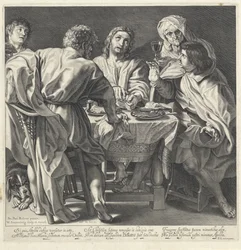 Maaltijd in Emmaüs