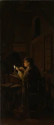 Drieluik: Allegorie van kunstopleiding