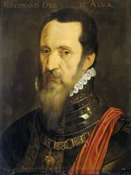 Portret van Fernando Alvarez de Toledo